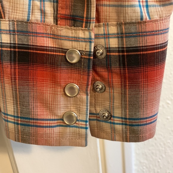 Wrangler western long sleeve shirt Mens L - Picture 4 of 6